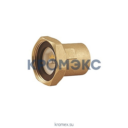 Соединение для подключения насоса латунь R39 1 1/2"x1" ВР с обратным клапаном Giacomini R39Y001 Соединение для подключения насоса латунь R39 1 1/2"x1" ВР с обратным клапаном Giacomini R39Y001