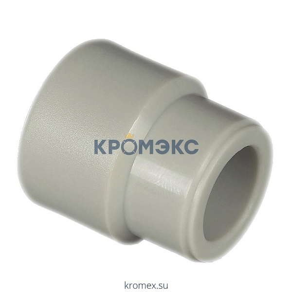 Муфта PP-R переходная серая внутр/наруж пайка Дн 25х20 VALFEX 10002520Г Муфта PP-R переходная серая внутр/наруж пайка Дн 25х20 VALFEX 10002520Г