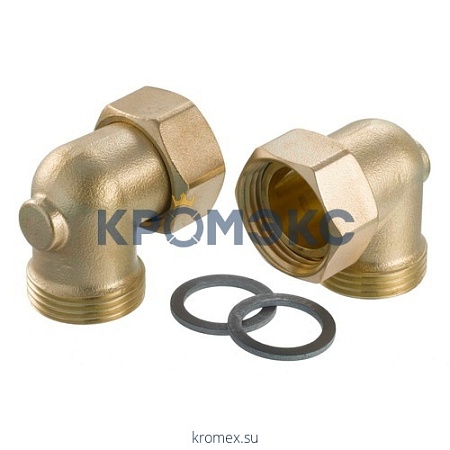 Угольник латунь FHM-AF НР/нак. гайка 1" комплект (2 шт.) Danfoss 088U0305 Угольник латунь FHM-AF НР/нак. гайка 1" комплект (2 шт.) Danfoss 088U0305