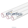 Труба PP-R белая арм стекловолокном Дн 110х18,3 Ру25 SDR6 Т<90С L=4м VALFEX 10106110