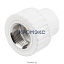 Муфта PP-R комбинированная под ключ серая ВР Дн 63х2" VALFEX 10134063Г Муфта PP-R комбинированная под ключ серая ВР Дн 63х2" VALFEX 10134063Г