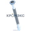 Сифон для кухонной мойки гофрированный 1 1/2&quot;x40/50 выпуск с нержавеющей решёткой D=70мм АНИ Пласт G116