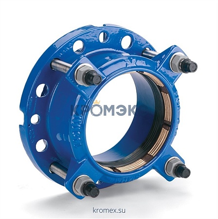 Фланцевый адаптер "Supa Pluse» устойчивый к растягивающим нагрузкам для ПВХ/ПЭ труб серия 623/10 DN100 PN10/16 AVK Фланцевый адаптер "Supa Pluse» устойчивый к растягивающим нагрузкам для ПВХ/ПЭ труб серия 623/10 DN100 PN10/16 AVK