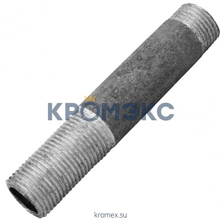 Сгон сталь Ду 15 L=110мм в комплекте Fittex PLUS Сгон сталь Ду 15 L=110мм в комплекте Fittex PLUS