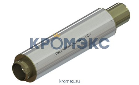 Компенсатор сильфонный осевой многослойный с кожухом и внутренним экраном сталь нерж DEK multilayer Ду 50 Ру16 под приварку патрубки сталь оц L=285мм Hortum 50-16-50 (0020050-050) сжатие/растяжение 40/10 Компенсатор сильфонный осевой многослойный с кожухом и внутренним экраном сталь нерж DEK multilayer Ду 50 Ру16 под приварку патрубки сталь оц L=285мм Hortum 50-16-50 (0020050-050) сжатие/растяжение 40/10