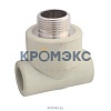 Тройник PP-R комбинированный серый НР Дн 32х3/4" VALFEX 10128132Г