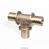 Тройник для PE-X бронза RAUTITAN RX Дн 63 Rehau 13660021001 (11371651001)