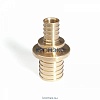 Муфта переходная для PE-X бронза RAUTITAN RX Дн 40х25 Rehau 13662601001 (11380181001)