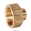 Переход латунь Ду 20х15 (3/4"х1/2") ВР/НР Цветлит ZW50063