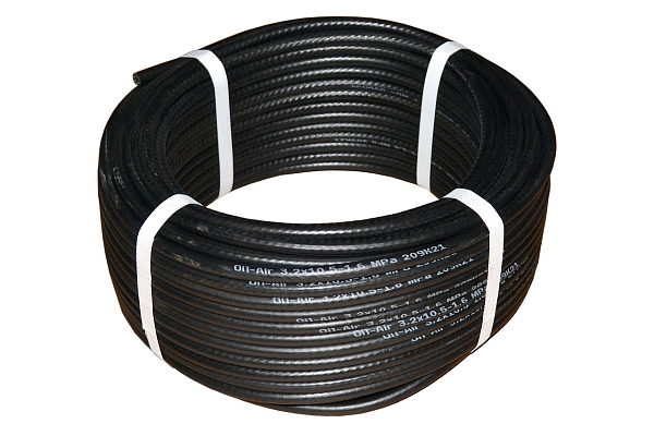 Рукав с нит.усил. 3.2х10,5 мм (16 атм) ГОСТ 10362-2017 Oil-Air Рукав с нит.усил. 3.2х10,5 мм (16 атм) ГОСТ 10362-2017 Oil-Air